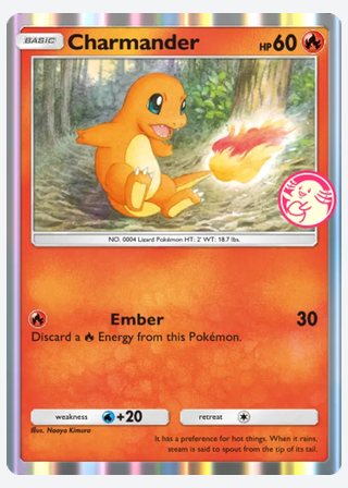 Charmander — catalogusbeeld