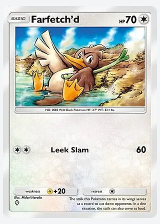 Farfetch'd — catalogusbeeld