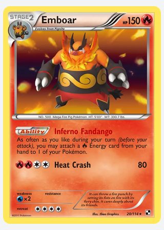Emboar — catalogusbeeld