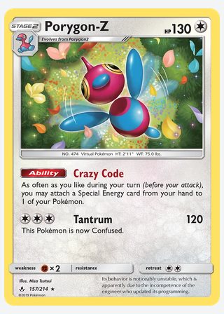 Porygon-Z — catalogusbeeld