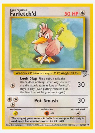 Farfetch'd — catalogusbeeld