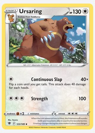Ursaring — catalogusbeeld
