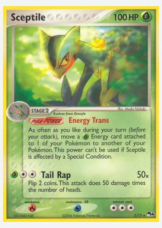 Sceptile — catalogusbeeld