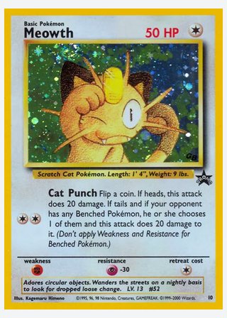 Meowth — catalogusbeeld