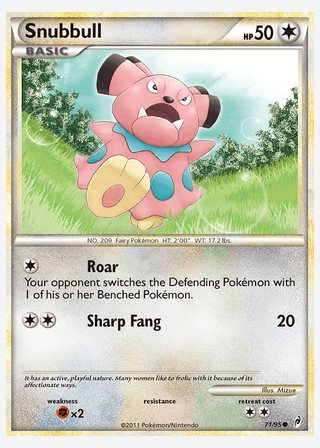 Snubbull — catalogusbeeld