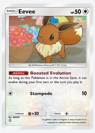 Eevee — catalogusbeeld