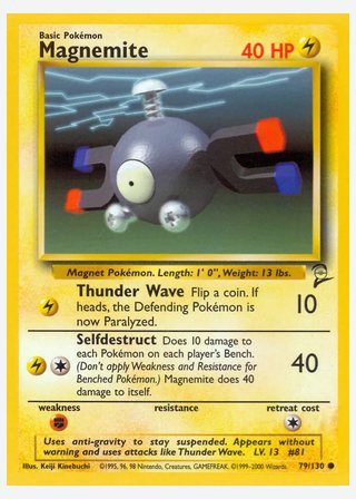 Magnemite — catalogusbeeld