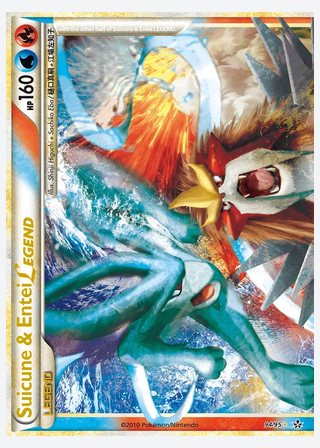 Suicune & Entei LEGEND — catalogusbeeld