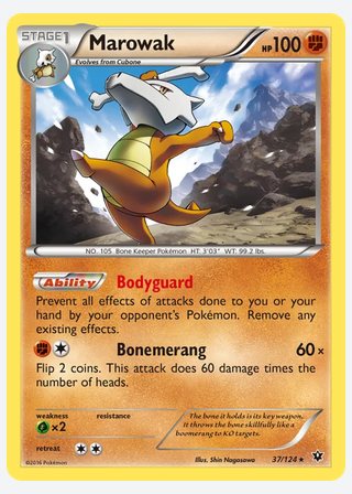 Marowak — catalogusbeeld