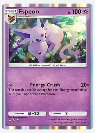 Espeon — catalogusbeeld