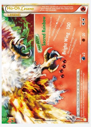 Ho-Oh LEGEND — catalogusbeeld