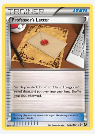 Professor's Letter — catalogusbeeld