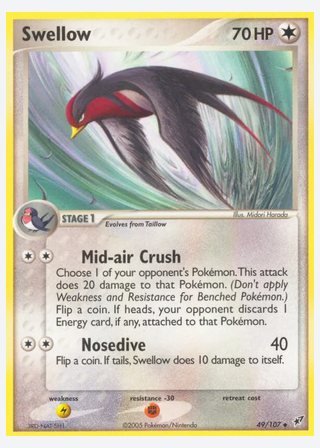 Swellow — catalogusbeeld