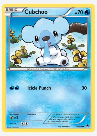 Cubchoo — catalogusbeeld