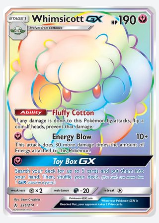 Whimsicott GX — catalogusbeeld