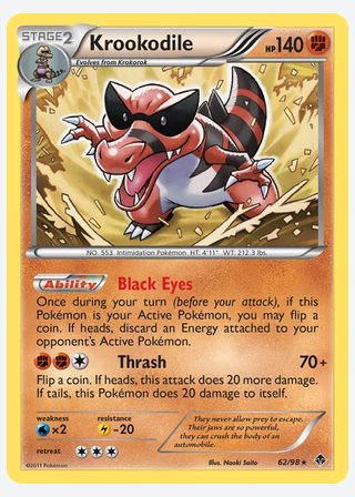 Krookodile — catalogusbeeld