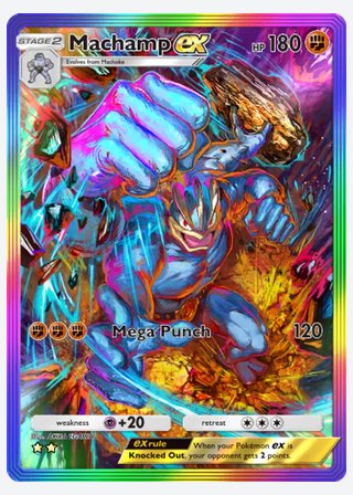 Machamp ex — catalogusbeeld