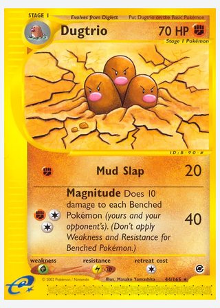 Dugtrio — catalogusbeeld