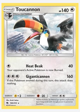 Toucannon — catalogusbeeld