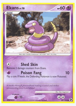 Ekans — catalogusbeeld