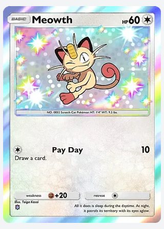 Meowth — catalogusbeeld