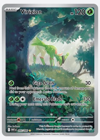 Virizion — catalogusbeeld