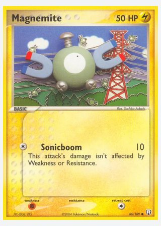 Magnemite — catalogusbeeld