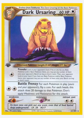 Dark Ursaring — catalogusbeeld