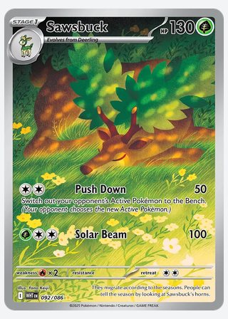 Sawsbuck — catalogusbeeld