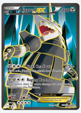 Aggron EX — catalogusbeeld