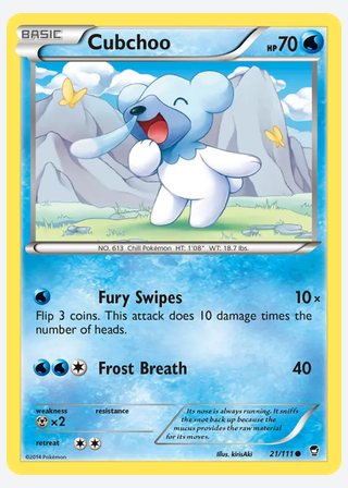 Cubchoo — catalogusbeeld