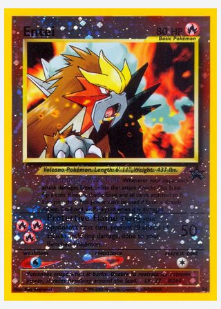 Entei — catalogusbeeld