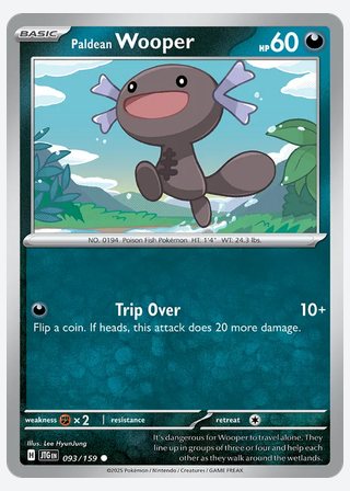 Paldean Wooper — catalogusbeeld