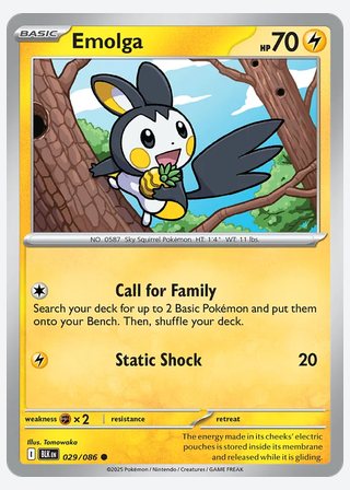 Emolga — catalogusbeeld