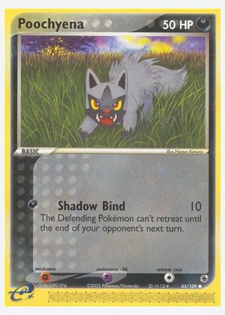 Poochyena — catalogusbeeld