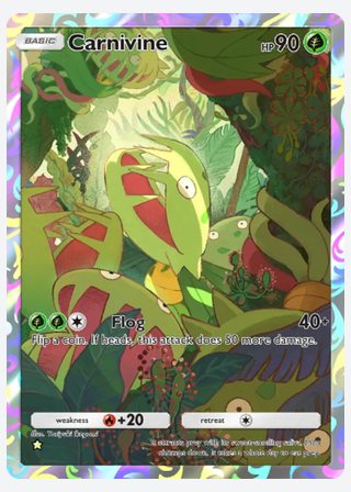 Carnivine — catalogusbeeld