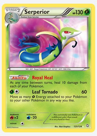 Serperior — catalogusbeeld