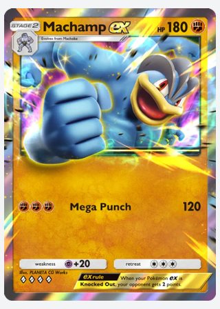 Machamp ex — catalogusbeeld