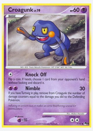 Croagunk — catalogusbeeld