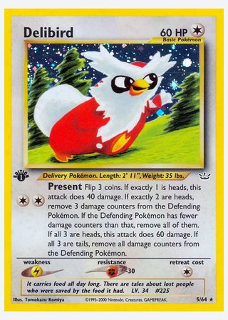 Delibird — catalogusbeeld