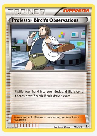 Professor Birch's Observations — catalogusbeeld