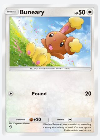Buneary — catalogusbeeld
