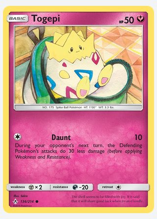 Togepi — catalogusbeeld