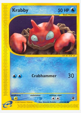 Krabby — catalogusbeeld