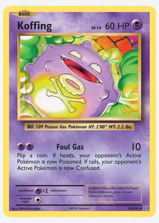 Koffing — catalogusbeeld