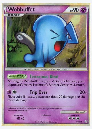 Wobbuffet — catalogusbeeld