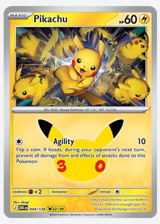 Pikachu — catalogusbeeld