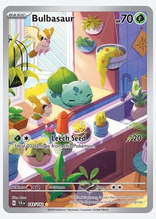 Bulbasaur — catalogusbeeld