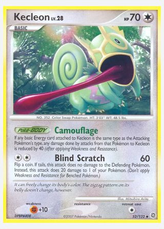 Kecleon — catalogusbeeld