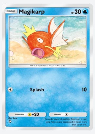 Magikarp — catalogusbeeld